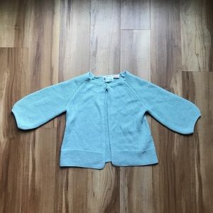 Zara Girls 2-3T Blue/Teal Cardigan